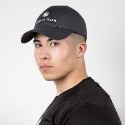 Gorilla Wear Bristol Fitted Cap, Anthracite -Udstyr og tilbehør butik 9919189909.MASTER Gorilla Wear Bristol Fitted Cap Anthracite 06 0821