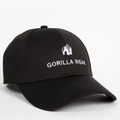 Gorilla Wear Bristol Fitted Cap, Anthracite -Udstyr og tilbehør butik 9919190009.MASTER Gorilla Wear Bristol Fitted Cap Black 02 0821