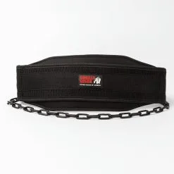 Gorilla Wear Gear GW Nylon Dip Belt, Black