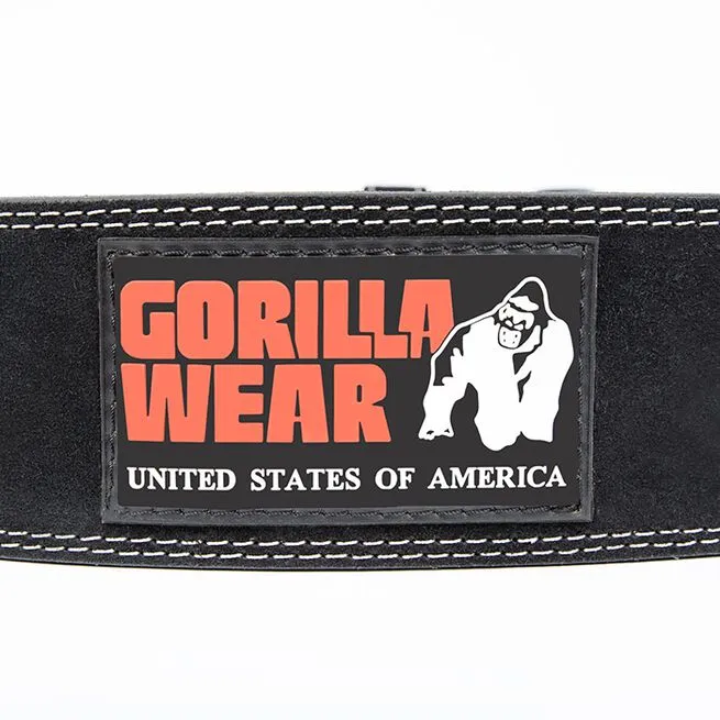 Gorilla Wear Gear 4 Inch Powerlifting Belt, Black 6 Gorilla Wear Gear 4 Inch Powerlifting Belt, Black - Billede 4