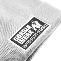 Gorilla Wear Vermont Beanie, Melange Grey -Udstyr og tilbehør butik 9921080009 vermont beanie melange gray 3