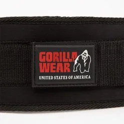 Gorilla Wear Gear 4 Inch Women´s Lifting Belt, Black 11 Gorilla Wear Gear 4 Inch Women´s Lifting Belt, Black -Udstyr og tilbehør butik 998019000R 4Inch Womens Lifting Belt black 05 0522
