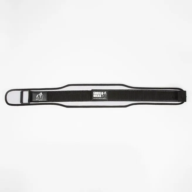 Gorilla Wear Gear 4 Inch Women´s Lifting Belt, Black/white 4 Gorilla Wear Gear 4 Inch Women´s Lifting Belt, Black/white - Billede 2