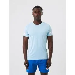BJØRN BORG Borg Tee, Crystal Blue -Udstyr og tilbehør butik 9999 1140 BL079R BJORN BORG Borg Tee Crytal Blue 04 jan23