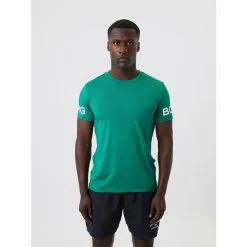 BJØRN BORG Borg Tee, Verdant Green -Udstyr og tilbehør butik 9999 1140 GN078R BJORN BORG Borg Tee Verdant Green 04 jan23