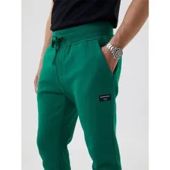BJØRN BORG Centre Tapered Pant, Verdant Green -Udstyr og tilbehør butik 9999 1435 GN078R BJORN BORG Centre Tapered Pant Verdant Green 04 jan23