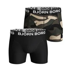 BJØRN BORG 2-Pack Boxer Core, Black