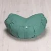 YOGIRAJ Meditation Cushion Crescent, Moss Green -Udstyr og tilbehør butik A1700 22 Meditation Cushion MossGreen