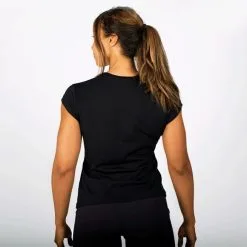 Bodystore.dk BODYSTORE WMN NEW LOGO TEE, BLACK -Udstyr og tilbehør butik BS2222 BLK R BODYSTORE WMN NEW LOGO TEE BLACK S 02 0920 1