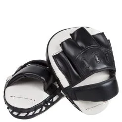 Venum Light Focus Mitts, White/Black (Pair) -Udstyr og tilbehør butik EU VENUM 1119 Venum Light Focus Mitts WhiteBlack 02 maj22 1