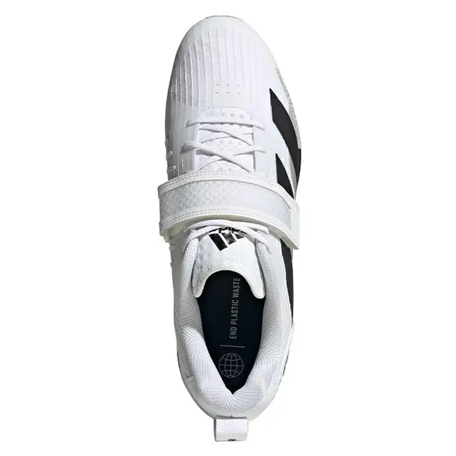 Adidas Adipower Weightlifting III, White/Black/Grey 4 Adidas Adipower Weightlifting III, White/Black/Grey - Billede 2