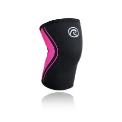 REHBAND Rx Knee Support 5 Mm X2 -Udstyr og tilbehør butik SETREHBAND rx knee support 5 mm x2 rehband Black Pink Rehband 0320
