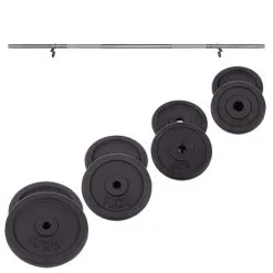 Star Nutrition Gear Star Gear Vægtstangssæt, 25mm. 80kg.