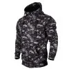 Star Nutrition Gear Star Mens Zip Hood, Black Camo -Udstyr og tilbehør butik SNA1008 BCO R Star Mens Zip Hood Black Camo jan21