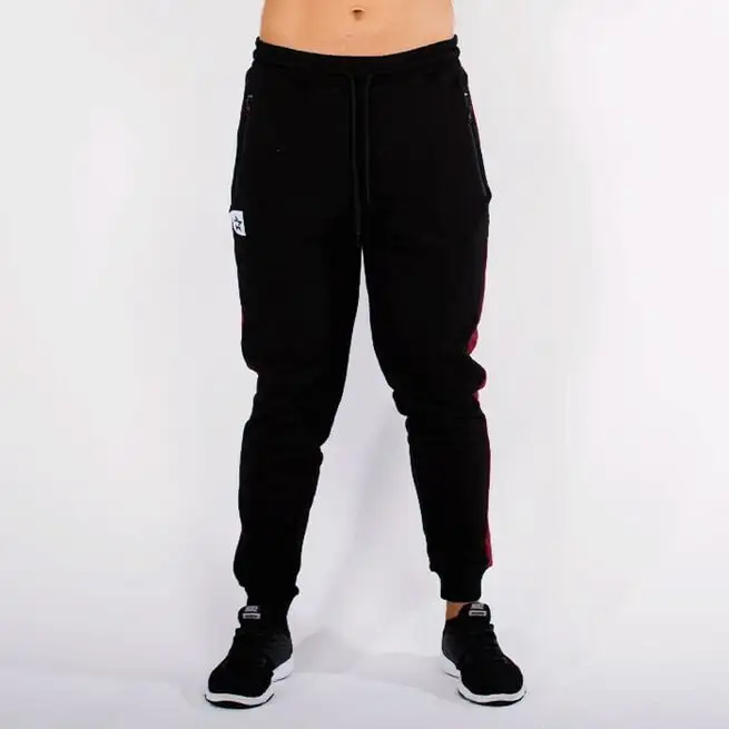 Star Nutrition Gear Star Gym Joggers, Black/Maroon 4 Star Nutrition Gear Star Gym Joggers, Black/Maroon - Billede 2