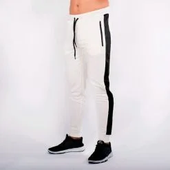 Star Nutrition Gear Star Gym Joggers, Black/Maroon 62 Star Nutrition Gear Star Gym Joggers, Black/Maroon -Udstyr og tilbehør butik SNA1025 OWB R StarGymJoggers Offwhite Black 02 6