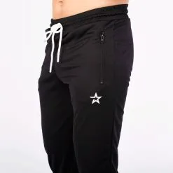 Star Nutrition Gear Star Tapered Mesh Pants, Antracite -Udstyr og tilbehør butik SNA1043 BLK R STAR TAPERED MESH PANTS BLACK 04 0920 1