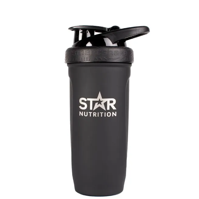 Star Nutrition Gear Star Nutrition Stainless Steel Shaker Black 900ml 3 Star Nutrition Gear Star Nutrition Stainless Steel Shaker Black 900ml