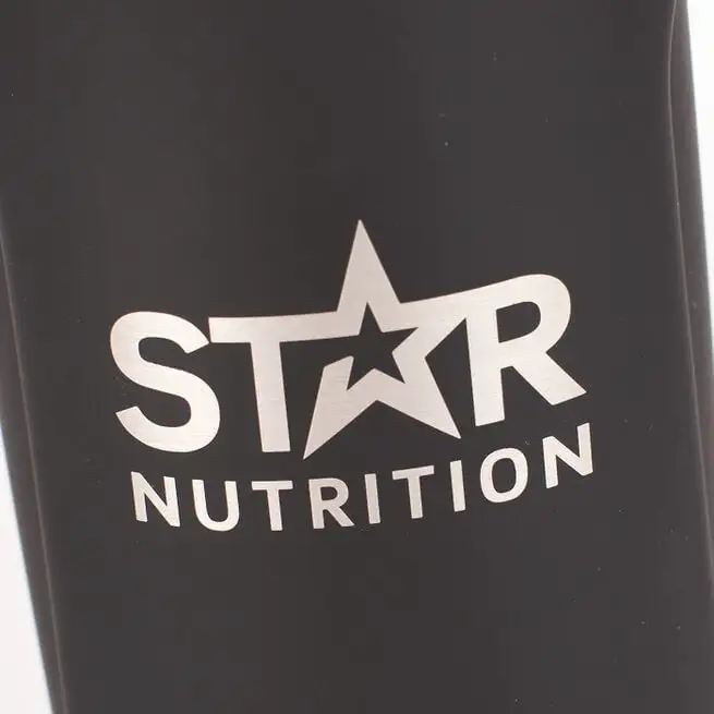 Star Nutrition Gear Star Nutrition Stainless Steel Shaker Black 900ml 4 Star Nutrition Gear Star Nutrition Stainless Steel Shaker Black 900ml - Billede 2