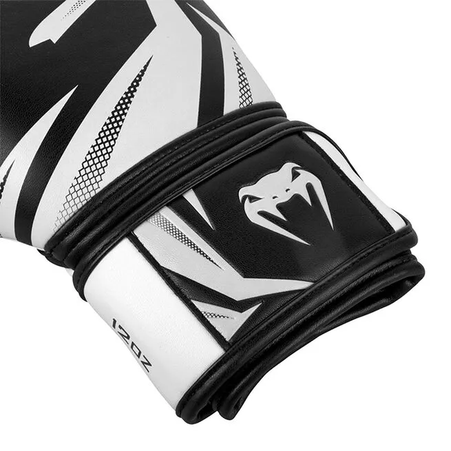 Venum Challenger 3.0 Boxing Gloves - Black/White 5 Venum Challenger 3.0 Boxing Gloves - Black/White - Billede 3