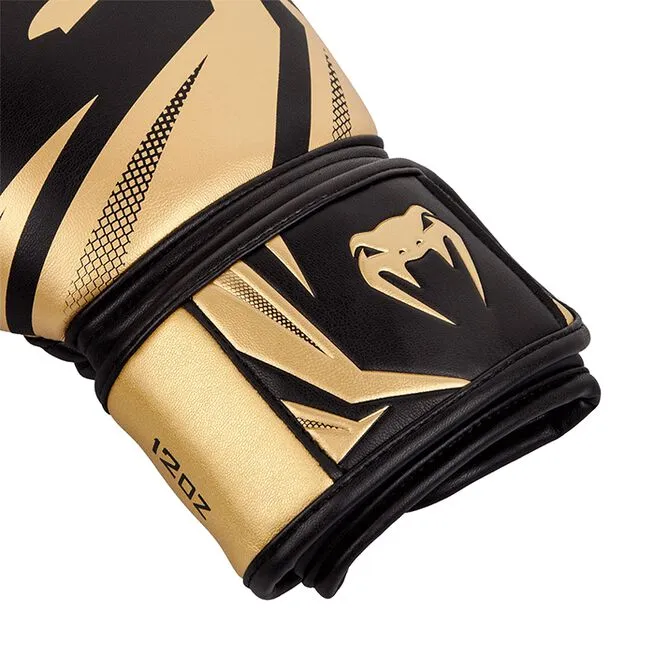 Venum Challenger 3.0 Boxing Gloves - Black/Gold 5 Venum Challenger 3.0 Boxing Gloves - Black/Gold - Billede 3