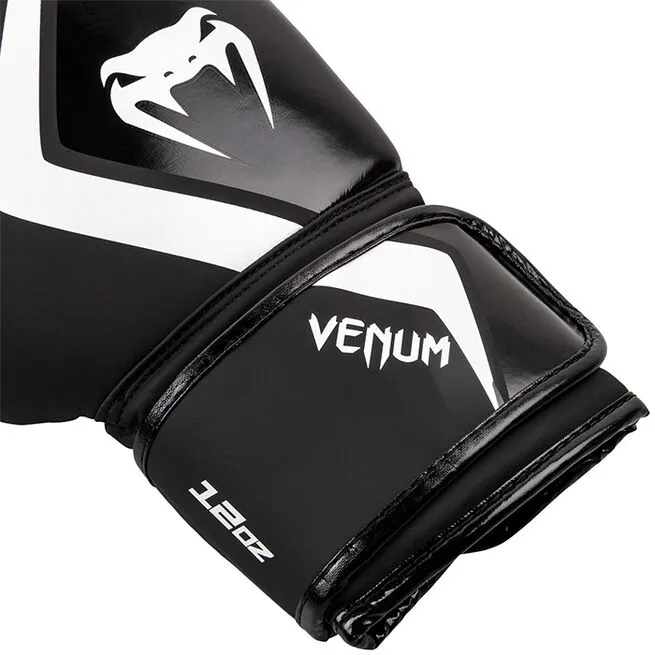 Venum Boxing Gloves Contender 2.0, Black/Grey-White 5 Venum Boxing Gloves Contender 2.0, Black/Grey-White - Billede 3