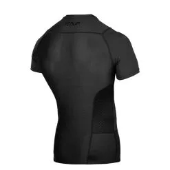 Venum G-Fit Rashguard, Short Sleeves, Black -Udstyr og tilbehør butik VENUM 03792 001R Venum G Fit Rashguard Short Sleeves Black 03 0522