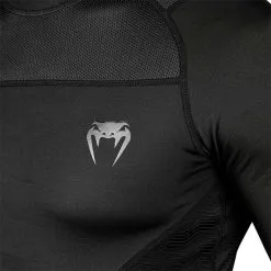 Venum G-Fit Rashguard, Short Sleeves, Black -Udstyr og tilbehør butik VENUM 03792 001R Venum G Fit Rashguard Short Sleeves Black 04 0522