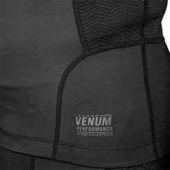 Venum G-Fit Rashguard, Short Sleeves, Black -Udstyr og tilbehør butik VENUM 03792 001R Venum G Fit Rashguard Short Sleeves Black 05 0522
