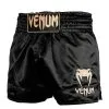 Venum Muay Thai Shorts Classic, Black/Gold -Udstyr og tilbehør butik VENUM 03813 126R Venum Muay Thai Shorts Classic Black Gold 01 0522