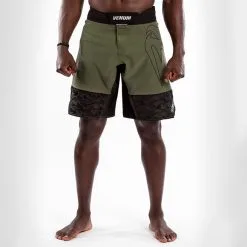 Venum Light 4.0 Fightshort, Khaki/Silver
