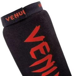 Venum Kontact Shin Guards, Black/Red -Udstyr og tilbehør butik VENUM 0480 100 Venum Kontact Shin guards BlackRed 05 maj22 1