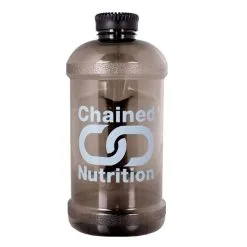 Chained Nutrition Gear Chained Gallon Jug, Black, 2,2L