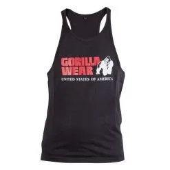 Gorilla Wear Classic Tank Top, Grey Melange -Udstyr og tilbehør butik classic tank top black gorilla wear 1 4