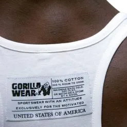 Gorilla Wear Classic Tank Top, Black -Udstyr og tilbehør butik classic tank top white gorilla wear 4