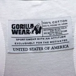 Gorilla Wear Classic Tank Top, Black -Udstyr og tilbehør butik classic tank top white gorilla wear 5