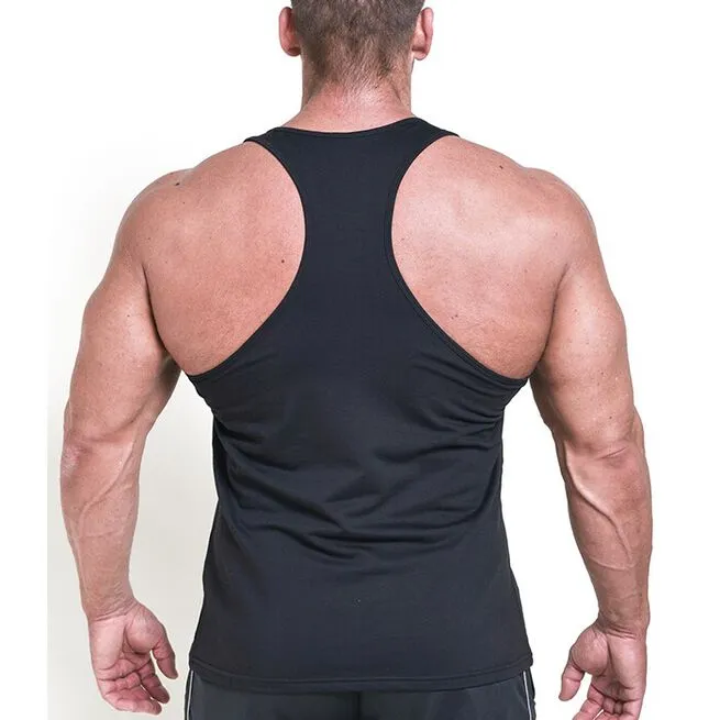 Chained Nutrition Gear Chained Gym Stringer, Black 5 Chained Nutrition Gear Chained Gym Stringer, Black - Billede 3