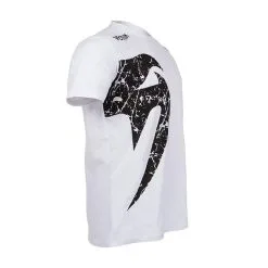 Venum "Giant" Tshirt, White -Udstyr og tilbehør butik eu venum 0004r venum giant tshirt white 2 1