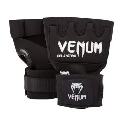 Venum Kontact Gel Glove Wraps, Black
