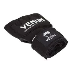 Venum Kontact Gel Glove Wraps, Black -Udstyr og tilbehør butik eu venum 0181 venum kontact gel glove wraps black 2
