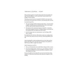 Bonnier Fakta Training Journal NEW -Udstyr og tilbehør butik fitnessforlagets traningsdagbok bonnier fakta 4 1