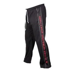 Gorilla Wear Functional Mesh Pants, Black/Red -Udstyr og tilbehør butik functional mesh pants black red gorilla wear 1 1