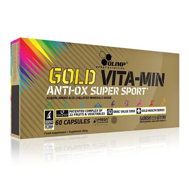 Olimp Sports Nutrition Gold Vita-Min Anti-Ox, 60 Kapsler 3 Olimp Sports Nutrition Gold Vita-Min Anti-Ox, 60 Kapsler
