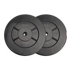 Iron Gym 20kg Plate Set, 10kg X 2 (Add Ons)