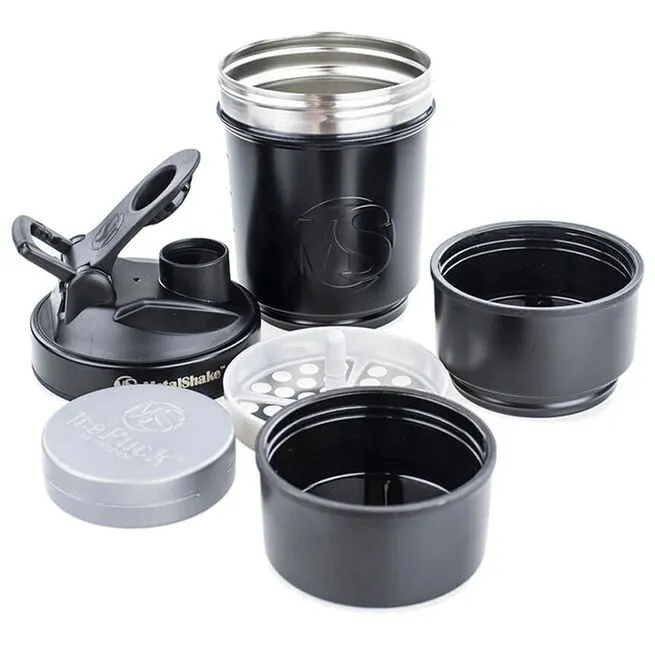 MetalShake, Black Steel, 600 Ml 4 MetalShake, Black Steel, 600 Ml - Billede 2