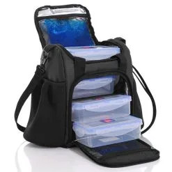 MetalShake Meal Prep Bag, Black, OS