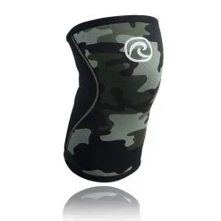 REHBAND Rx Knee Support 7 Mm X2 -Udstyr og tilbehør butik setrehband3 rx knee support 7 mm x2 Camo Black rehband 0320