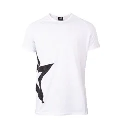 Star Nutrition Gear Star Nutrition Raglan T-shirt Star, White -Udstyr og tilbehør butik sna1006 wht r star nutrition raglan t shirt star white 1