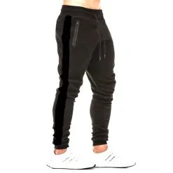 Star Nutrition Gear Star Gym Joggers, Black/White -Udstyr og tilbehør butik sna1025 bob r star gym pants black side 2