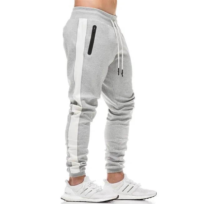 Star Nutrition Gear Star Gym Joggers, Grey/White 3 Star Nutrition Gear Star Gym Joggers, Grey/White